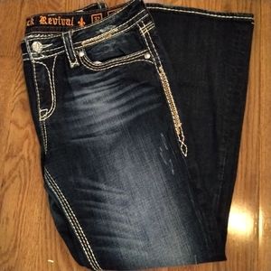 Rock Revival Kai Easy Boot Size 32 x 30 Jeans